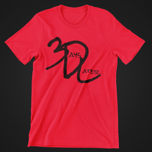 Hot Red 3DL Tshirt