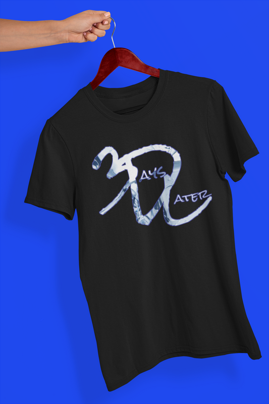 3DL black tshirt/fresh logo