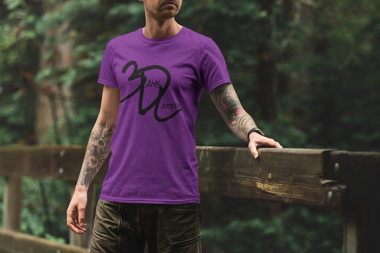 3DL black logo shirts