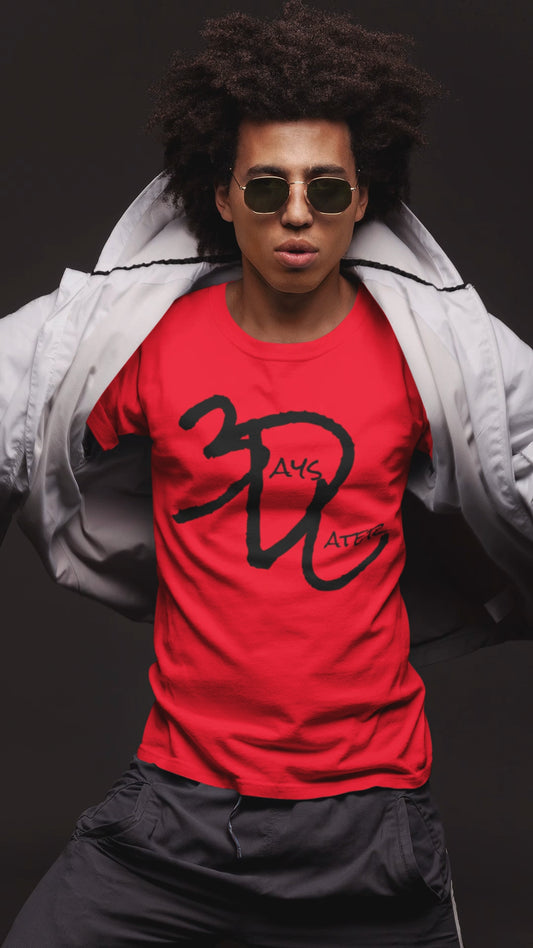 Hot Red 3DL Tshirt