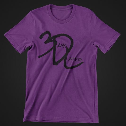 3DL black logo shirts